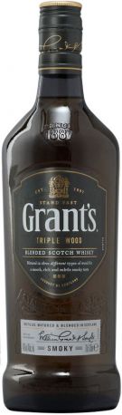 Виски "Grant's" Triple Wood Smoky, 0.7 л