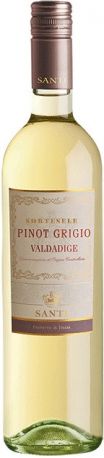 Вино Santi, "Sortesele" Pinot Grigio, Valdadige DOC, 2017