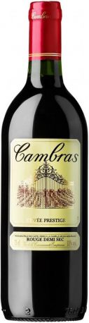 Вино "Cambras" Rouge Demi Sec