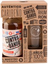 Ром "Contrabando" 5 Years Old, gift box with glass, 0.7 л Ром "Contrabando" 5 Years Old, gift box with glass, 0.7 л