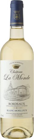 Вино "Chateau La Monde" Blanc Moelleux, Bordeaux AOC