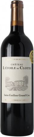 Вино Chateau L'Etoile de Clotte, Saint-Emilion Grand Cru AOC, 2015