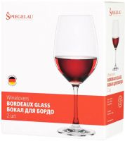 Бокал Бордо Spiegelau, "Winelovers" Bordeaux Glass, Set of 2 pcs, 580 мл Бокал Бордо Spiegelau, "Winelovers" Bordeaux Glass, Set of 2 pcs, 580 мл