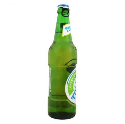 Упаковка пива Tuborg Green светлое фильтрованное 4.6% 0.5 л x 20 шт - Фото 1