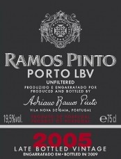 Портвейн Ramos Pinto, Porto Late Bottled Vintage 2005, gift box - Фото 2