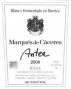 Вино Marques de Caceres, "Antea" Blanco Fermentado Barrica, 2009 - Фото 2