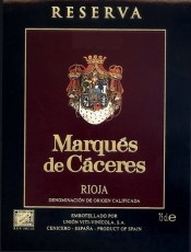 Вино Marques de Caceres, Reserva, 2004 - Фото 2