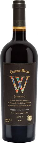 Вино Cousino-Macul, "W" (Double U) Cabernet Sauvignon, 2014