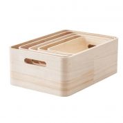 Набор ящиков деревянных для хранения (5 шт), Rig-Tig