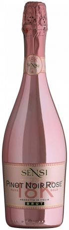 Игристое вино Sensi, "18К" Pinot Noir Rose - Фото 2