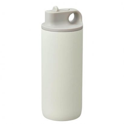 Бутылка для воды белая 600мл Active, Kinto - Фото 1