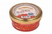 Красная икра форели Золотая унция, 50г Красная икра форели Золотая унция, 50г