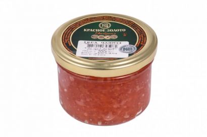 Красная икра чавычи Красное Золото, 200г