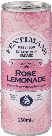 Вода "Fentimans" Rose Lemonade, in can, 250 мл