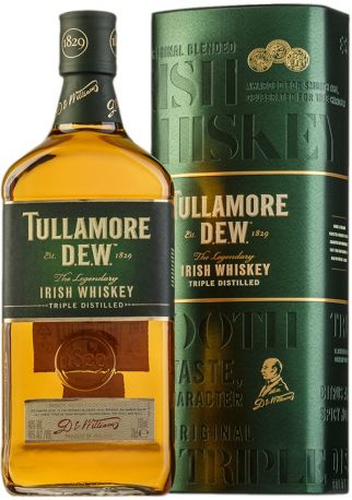 Виски "Tullamore Dew" 3 Years, gift tube, 0.7 л