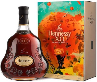 Коньяк "Hennessy" X.O., gift box "Chinese New Year", 0.7 л - Фото 1