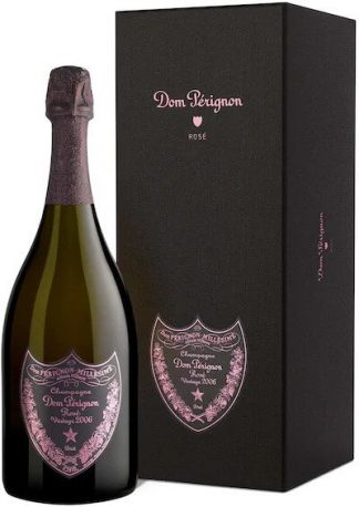 Шампанское "Dom Perignon", Rose Vintage 2006 Extra Brut, gift box - Фото 1