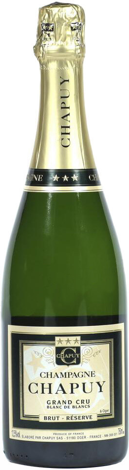 Шампанское Champagne Chapuy, Brut Reserve Blanc de Blanc Grand Cru ...