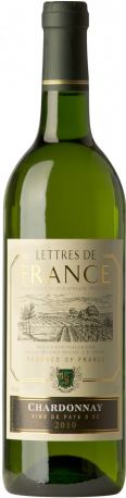 Вино Maison Bouey Lettres de France Chardonnay VdP 2010