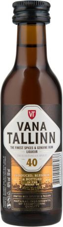 Ликер "Vana Tallinn" 40%, 50 мл