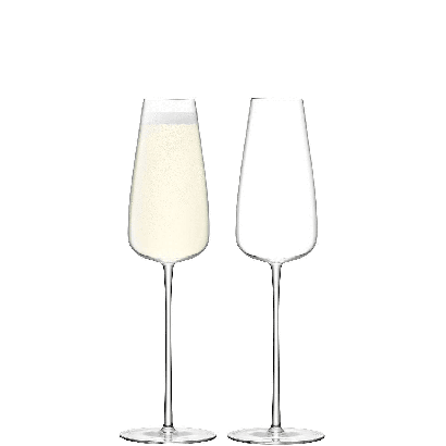 Набор бокалов для шампанского Флют 330мл (2шт в уп) Wine Culture, LSA International