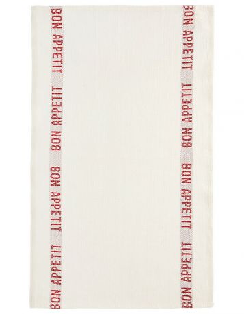 Полотенце кухонное льняное красное 45х77см Bon Appetit, Charvet Editions - Фото 2