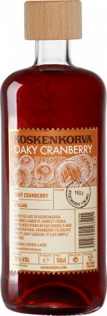 Ликер "Koskenkorva" Oaky Cranberry, 0.5 л