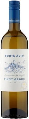 Вино "Forte Alto" Pinot Grigio, Dolomiti IGT, 2016