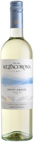 Вино Mezzacorona, Pinot Grigio, Trentino DOC, 2018