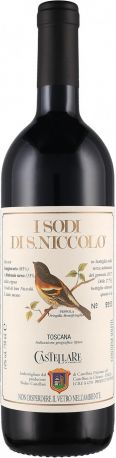 Вино Castellare di Castellina, "I Sodi di San Niccolo", Toscana IGT, 2015