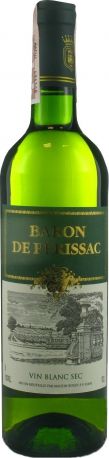Вино "Baron de Perissac" Blanc Sec