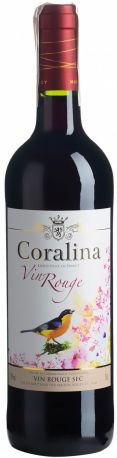 Вино "Coralina" Rouge Sec
