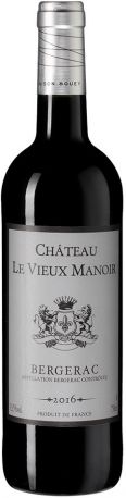 Вино Chateau Le Vieux Manoir, Bergerac AOC, 2016