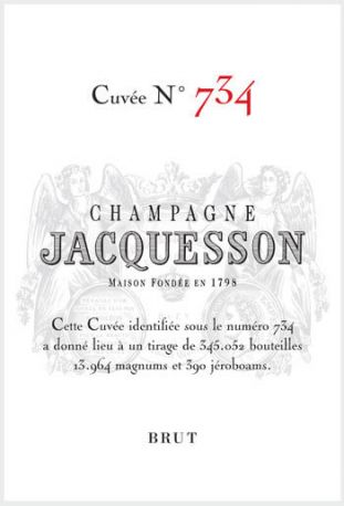 Шампанское Jacquesson, "Cuvee № 734" Brut - Фото 2