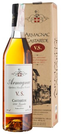 Арманьяк Armagnac Castarede VS 0,7 л