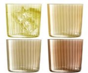 Набор тамблеров янтарного цвета 310мл (4шт в уп) Gems, LSA international