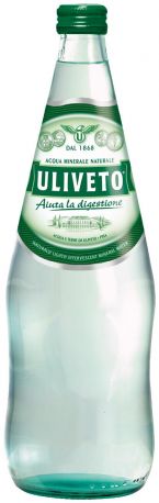 Вода "Uliveto" Sparkling, Glass, 0.75 л