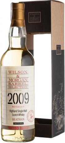 Виски Wilson & Morgan, "Beathan" Heavy Peat 2nd Batch, 2009, gift box, 0.7 л