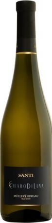Игристое вино Santi, "Chiaro di Luna" Muller-Thurgau, Trevenezie IGT, 2018