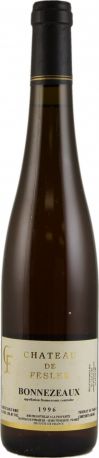 Вино Chateau des Fesles, Bonnezeaux AOC, 1996, 0.5 л