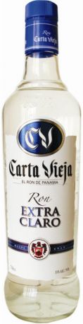 Ром "Carta Vieja" Extra Claro, 0.75 л