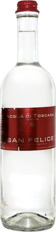Вода "Aсqua di Toscana" San Felice Sparking, glass, 0.75 л
