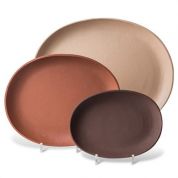 Набор подносов коричневых "Greek" (3шт в уп), Pols potten