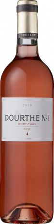 Вино "Dourthe №1" Bordeaux Rose AOC, 2018