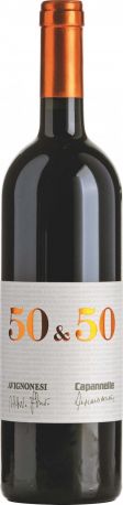 Вино Avignonesi-Capannelle, "50 & 50", Vino da Tavola di Toscana IGT, 2015