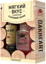 Ром Bacardi "OakHeart", gift box with cup, 0.7 л Ром Bacardi "OakHeart", gift box with cup, 0.7 л