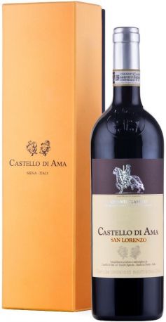 Вино Castello di Ama, "San Lorenzo" Chianti Classico Gran Selezione DOCG, 2015, gift box