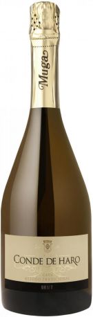 Игристое вино Muga, Cava "Conde de Haro" Brut, Rioja DOC, 2016