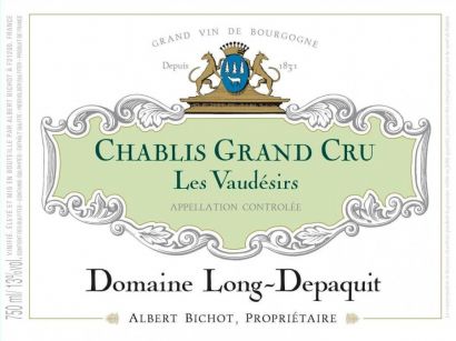 Вино Domaine Long-Depaquit, Chablis Grand Cru "Les Vaudesir" AOC, 2015 - Фото 2