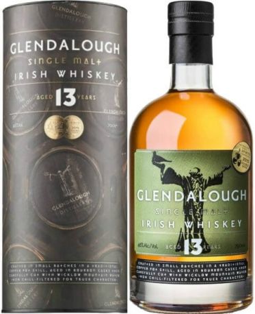 Виски "Glendalough" 13 Years Old, in tube, 0.75 л - Фото 1